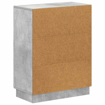 Badrumsskrubb HOORN Betonggrå 59,5 x 31 x 77 cm Konstruerat trä