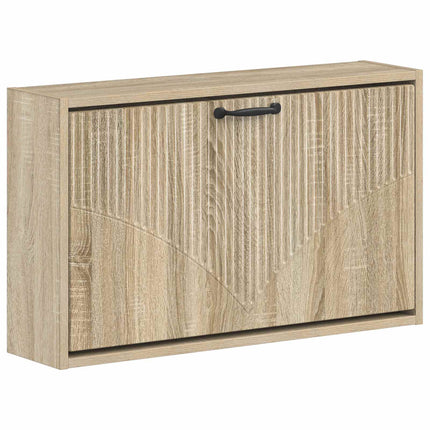 Väggmonterad skoskåp HOORN 71 x 17 x 43 cm Konstruerat trä