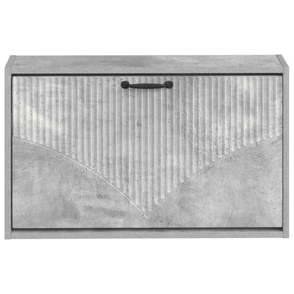 Väggmonterad skoskåp HOORN 71 x 17 x 43 cm Konstruerat trä
