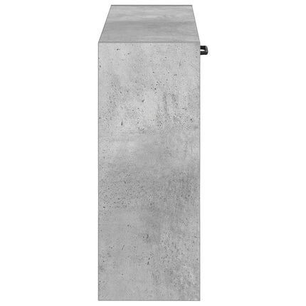Väggmonterad skoskåp HOORN 71 x 17 x 43 cm Konstruerat trä