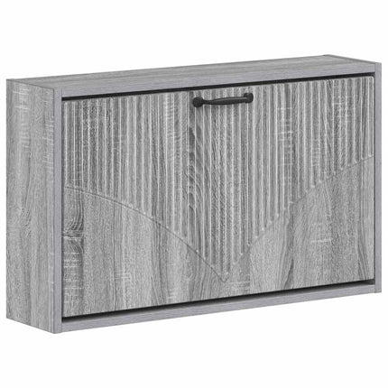 Väggmonterad skoskåp HOORN 71 x 17 x 43 cm Konstruerat trä