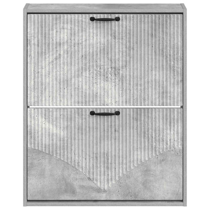 Väggmonterad skoskåp HOORN 71 x 17 x 86 cm Konstruerat trä