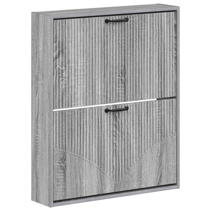 Väggmonterad skoskåp HOORN 71 x 17 x 86 cm Konstruerat trä