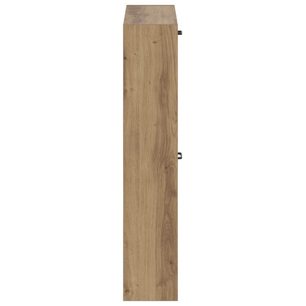 Väggmonterad skoskåp HOORN 71 x 17 x 86 cm Konstruerat trä