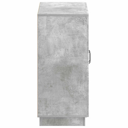 Skoskåp HOORN 59,5 x 39,5 x 87 cm Konstruerat trä Betonggrå