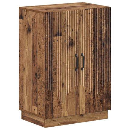Skoskåp HOORN 59,5 x 39,5 x 87 cm Konstruerat trä Gammalt trä