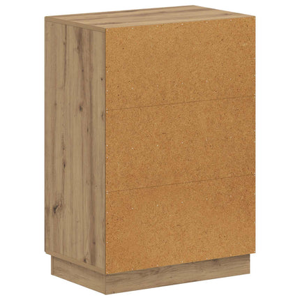 Skoskåp HOORN 59,5 x 39,5 x 87 cm Konstruerat trä Artisan-ek
