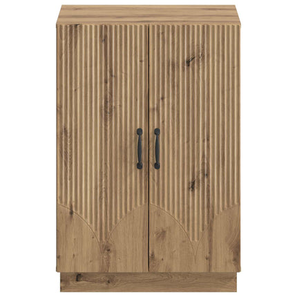 Skoskåp HOORN 59,5 x 39,5 x 87 cm Konstruerat trä Artisan-ek