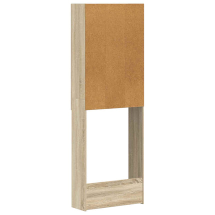 Toalett skåp HOORN Sonoma-ek 66 x 25,5 x 190 cm Konstruerat trä