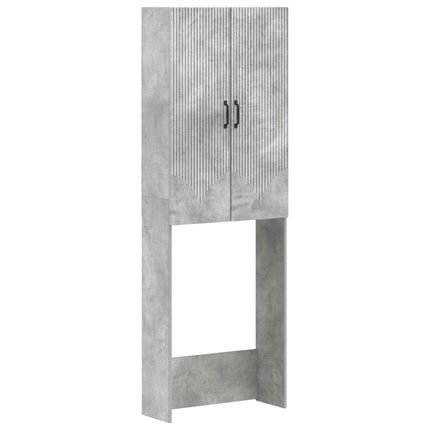 Toalett skåp HOORN Betonggrå 66 x 25,5 x 190 cm Konstruerat trä