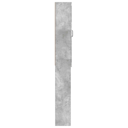 Toalett skåp HOORN Betonggrå 66 x 25,5 x 190 cm Konstruerat trä