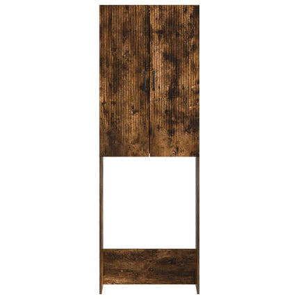 Toalett skåp HOORN Rökt ek 66 x 25,5 x 190 cm Konstruerat trä
