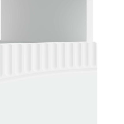 LED TV-skåp Vit Konstruerat trä