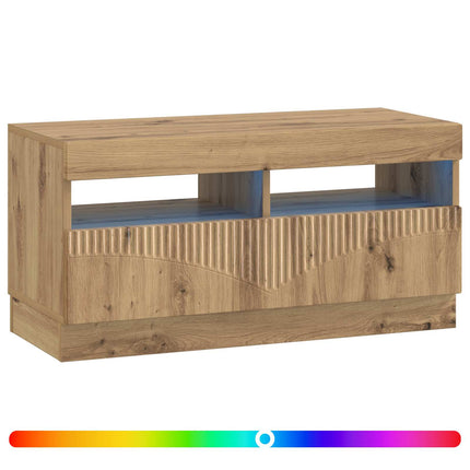 LED TV-skåp Artisan-ek Konstruerat trä
