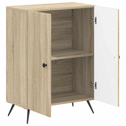 Badrumsskrubb BREDA Sonoma-ek 59,5 x 31 x 80 cm Konstruerat trä