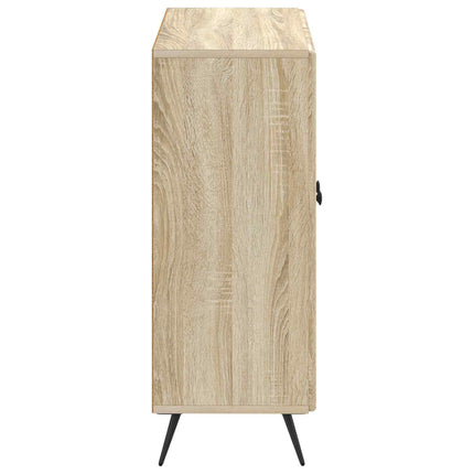 Badrumsskrubb BREDA Sonoma-ek 59,5 x 31 x 80 cm Konstruerat trä