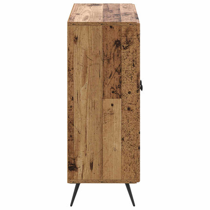 Badrumsskrubb BREDA Gammalt trä 59,5 x 31 x 80 cm