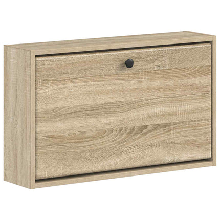 Väggmonterad skoskåp BREDA 71 x 17 x 43 cm Konstruerat trä