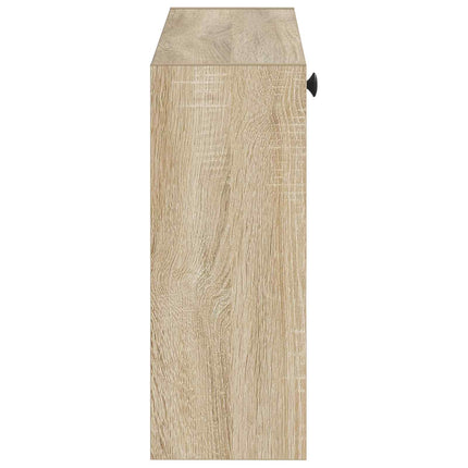 Väggmonterad skoskåp BREDA 71 x 17 x 43 cm Konstruerat trä