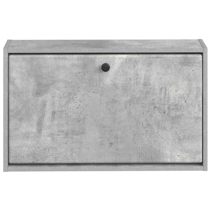 Väggmonterad skoskåp BREDA 71 x 17 x 43 cm Konstruerat trä