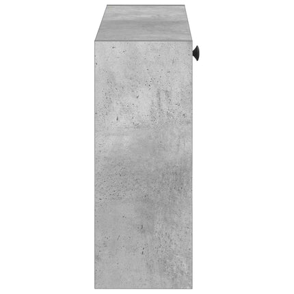 Väggmonterad skoskåp BREDA 71 x 17 x 43 cm Konstruerat trä