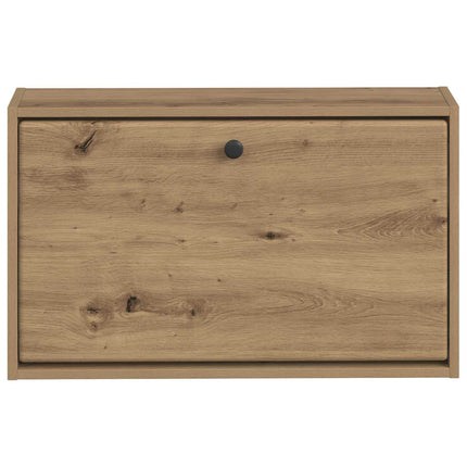 Väggmonterad skoskåp BREDA 71 x 17 x 43 cm Konstruerat trä