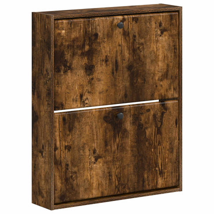 Väggmonterad skoskåp BREDA 71 x 17 x 86 cm Konstruerat trä