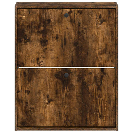Väggmonterad skoskåp BREDA 71 x 17 x 86 cm Konstruerat trä