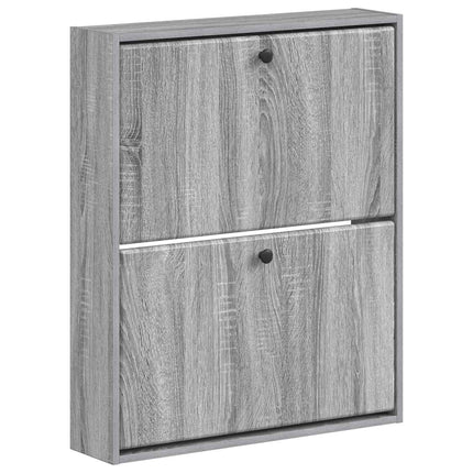 Väggmonterad skoskåp BREDA 71 x 17 x 86 cm Konstruerat trä