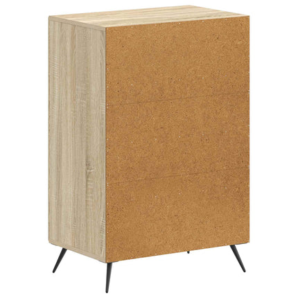 Skoskåp BREDA 59,5 x 39,5 x 90 cm Konstruerat trä Sonoma-ek