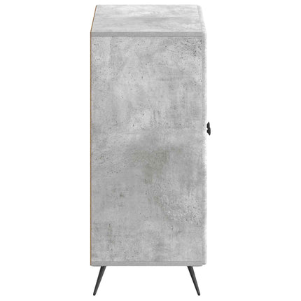 Skoskåp BREDA 59,5 x 39,5 x 90 cm Konstruerat trä Betonggrå