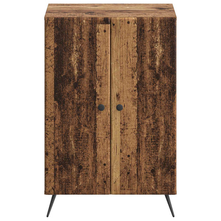 Skoskåp BREDA 59,5 x 39,5 x 90 cm Konstruerat trä Gammalt trä