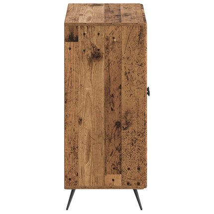 Skoskåp BREDA 59,5 x 39,5 x 90 cm Konstruerat trä Gammalt trä