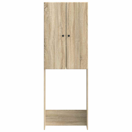 Toalett skåp BREDA Sonoma-ek 66 x 25,5 x 190 cm Konstruerat trä