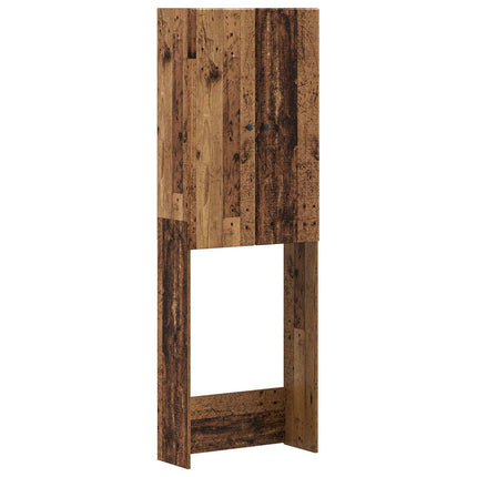 Toalett skåp BREDA Gammalt trä 66 x 25,5 x 190 cm