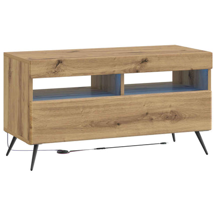 LED TV-skåp Artisan-ek Konstruerat trä