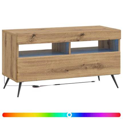 LED TV-skåp Artisan-ek Konstruerat trä