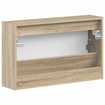 Väggmonterat Skoskåp UTRECHT 71 x 17 x 43 cm Konstruerat trä
