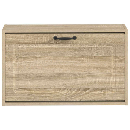 Väggmonterat Skoskåp UTRECHT 71 x 17 x 43 cm Konstruerat trä