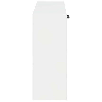 Väggmonterat Skoskåp UTRECHT 71 x 17 x 43 cm Konstruerat trä