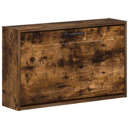 Väggmonterat Skoskåp UTRECHT 71 x 17 x 43 cm Konstruerat trä