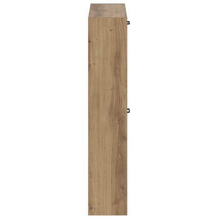Väggmonterad skoskåp UTRECHT 71 x 17 x 86 cm Konstruerat trä