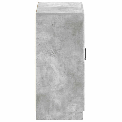 Skoskåp UTRECHT 59,5 x 39,5 x 87 cm Konstruerat trä Betonggrå