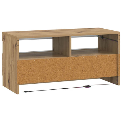 LED TV-skåp Artisan-ek Konstruerat trä