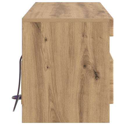 LED TV-skåp Artisan-ek Konstruerat trä