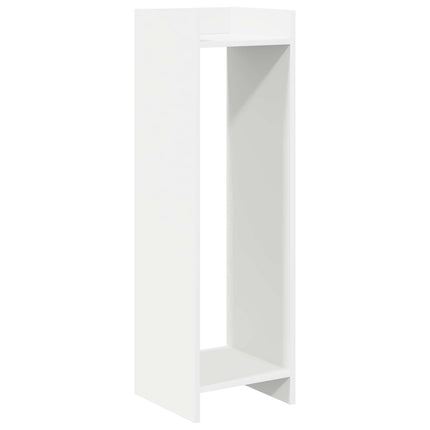 Växtställ med hylla 2 pcs Vit 30 x 30 x 100 cm Konstruerat trä