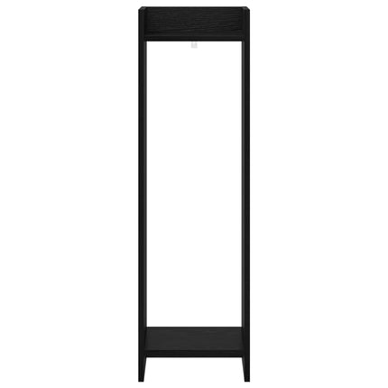 Växtställ Svart Ek 30 x 30 x 100 cm Konstruerat trä