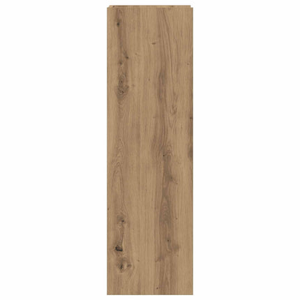 Växtställ med hylla Artisan Ek 30 x 30 x 100 cm Konstruerat trä