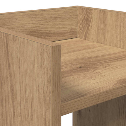 Växtställ 2 pcs Artisan Ek 30 x 30 x 100 cm Konstruerat trä