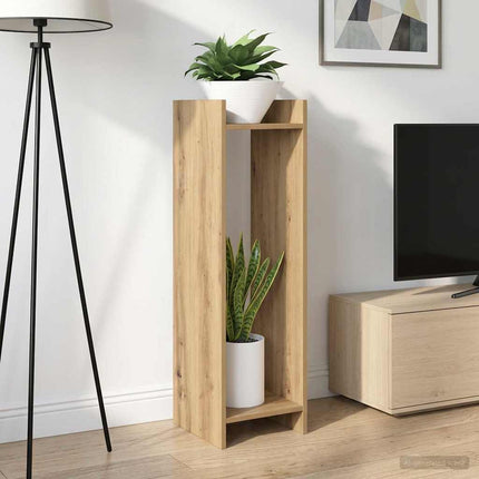 Växtställ 2 pcs Artisan Ek 30 x 30 x 100 cm Konstruerat trä